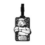 Den originale stormtrooper pvc kuffert etiket