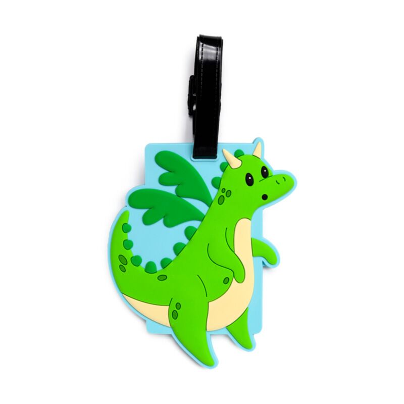 Knights dragons dragon pvc kuffert etiket