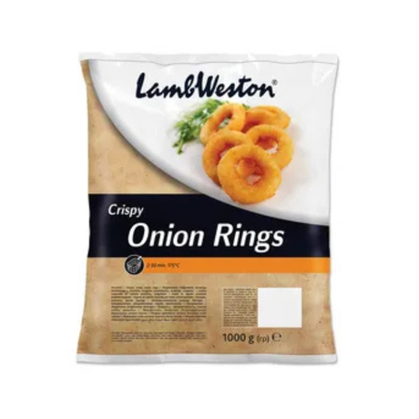 Lambweston sprøde løgringe (1 kg)