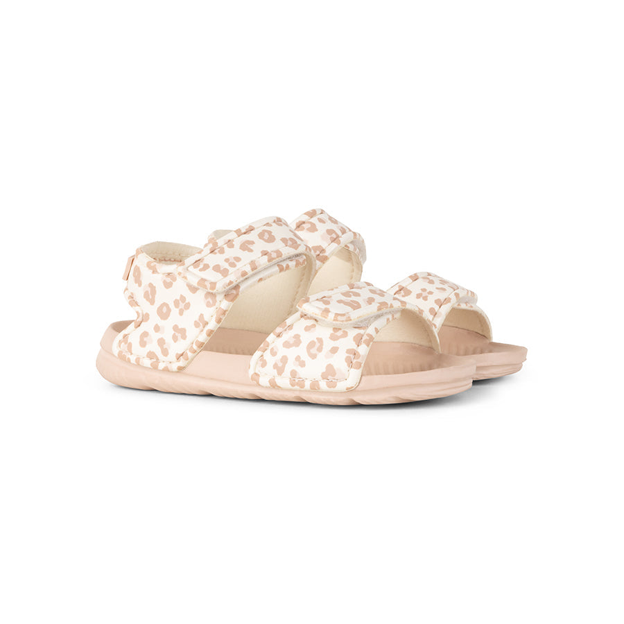 Leopard | beige sandaler - str. 19-29