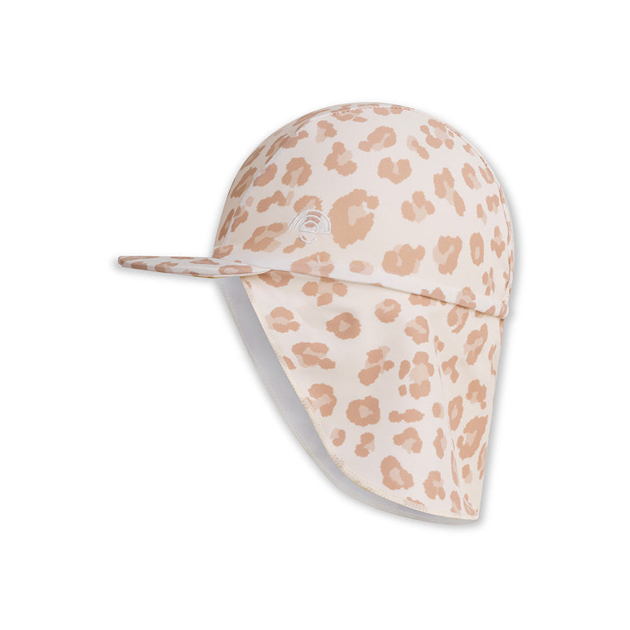 Leopard | beige UV solhætte