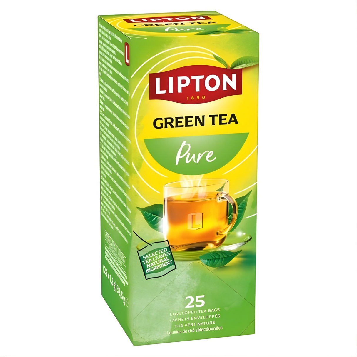 Lipton feel good udvalg af grøn te (6x25 stykker)