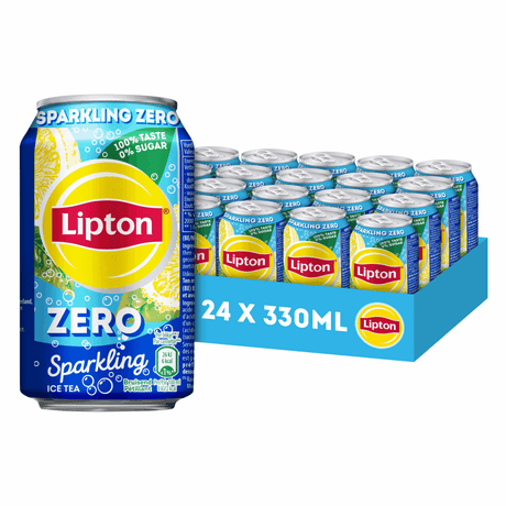 Lipton ice tea sparkling zero (24x 33cl)