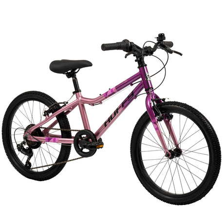 Huffy literide kinderfiets - meisjes - 20 inch - paars roze - twee handremmen