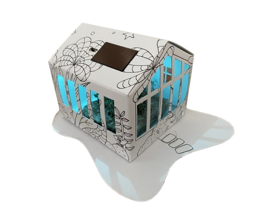 Litogami casagami - drivhus - byggesæt