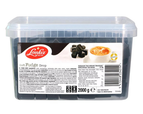 Lonka fudge lakrids (2000gr)