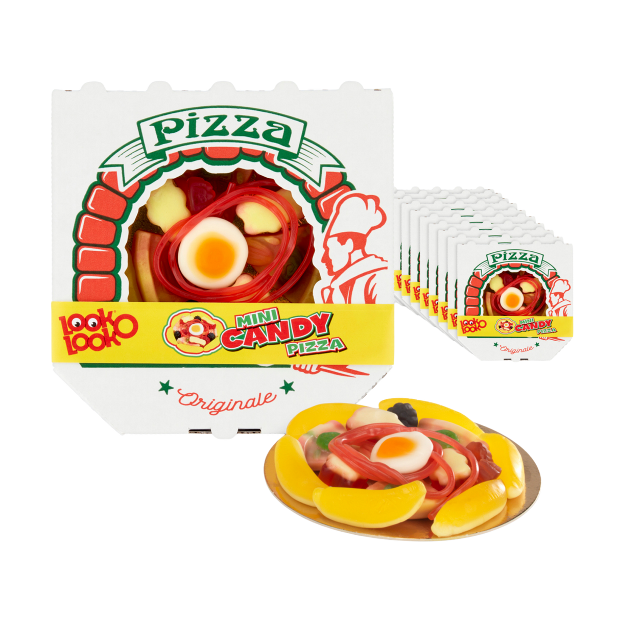 Look o look look-o-look mini slikpizza (10x 85gr)