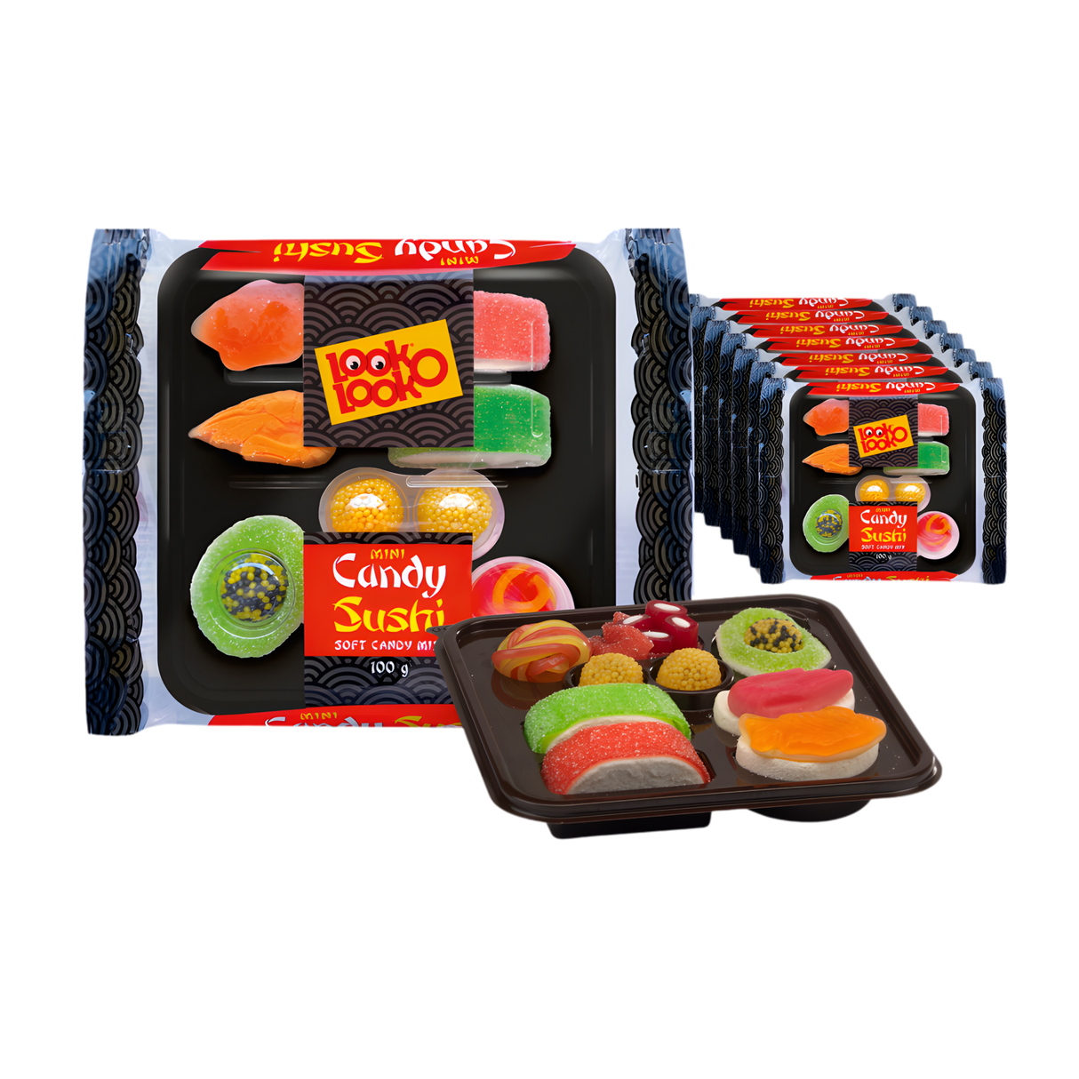 Look o look look-o-look mini slik sushi (7x 100gr)