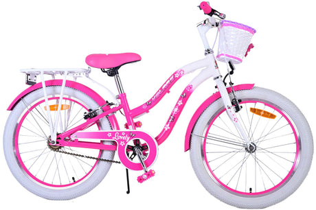 Volare Dejlig børnecykel - Pige - 20 tommer - Pink - To håndbremser