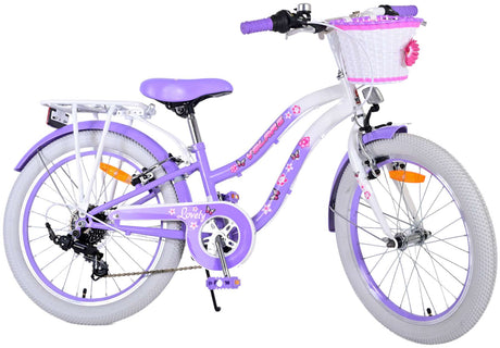 Volare dejlig børnecykel - piger - 20 tommer - lilla - 7 gear