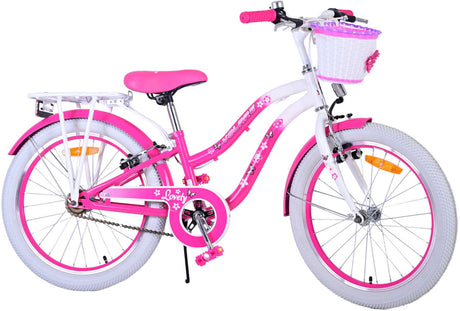 Volare Dejlig børnecykel - Pige - 20 tommer - Pink - To håndbremser