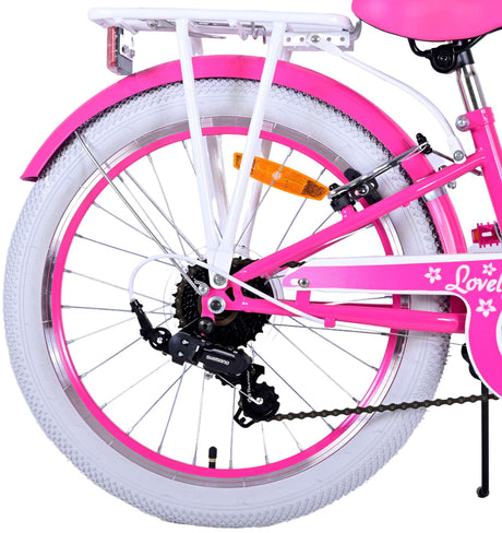 Volare Dejlig børnecykel - piger - 20 tommer - Pink - 7 gear
