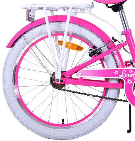 Volare Dejlig børnecykel - Pige - 20 tommer - Pink - To håndbremser
