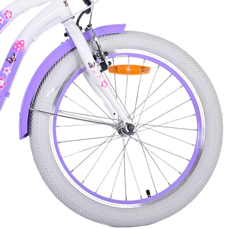 Volare dejlig børnecykel - piger - 20 tommer - lilla - 7 gear