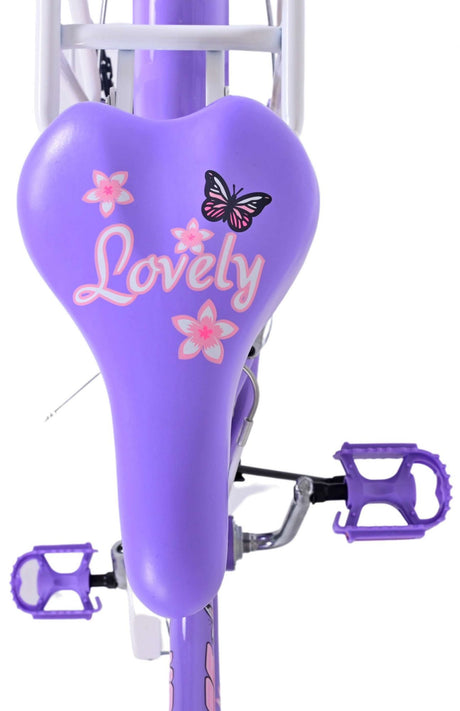 Volare dejlig børnecykel - piger - 20 tommer - lilla - 7 gear