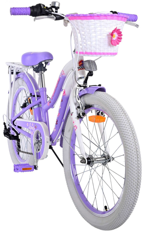 Volare dejlig børnecykel - piger - 20 tommer - lilla - 7 gear