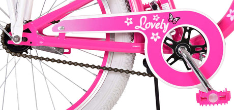 Volare Lovely Children's Bicycle - Girls - 20 Inch - Pink