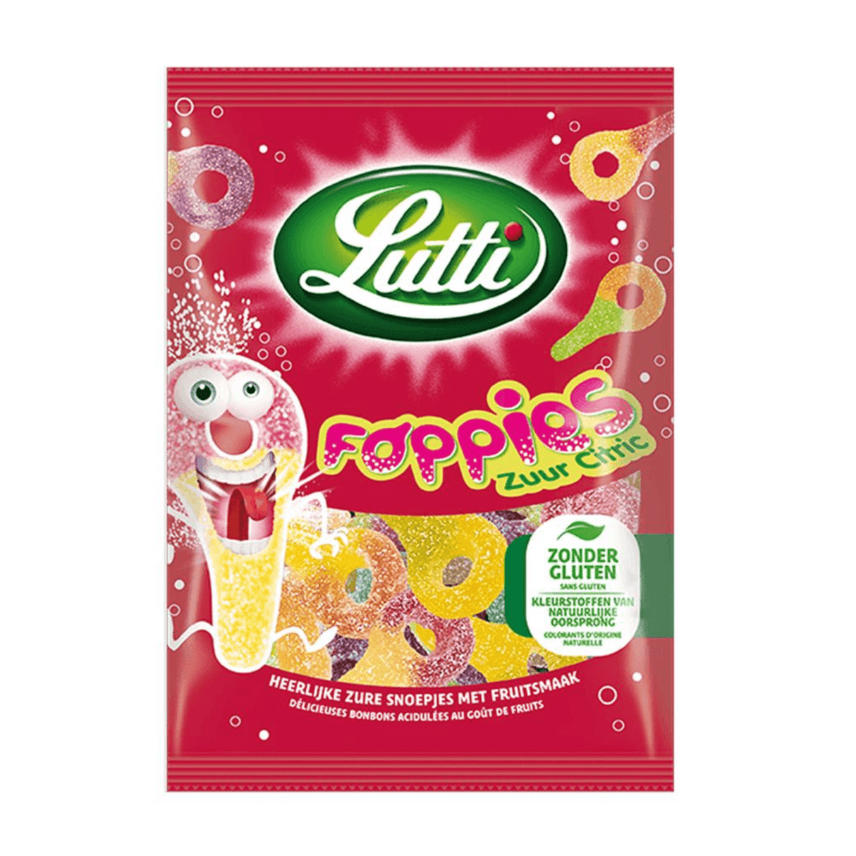 Lutti foppies taske (12x 70g)
