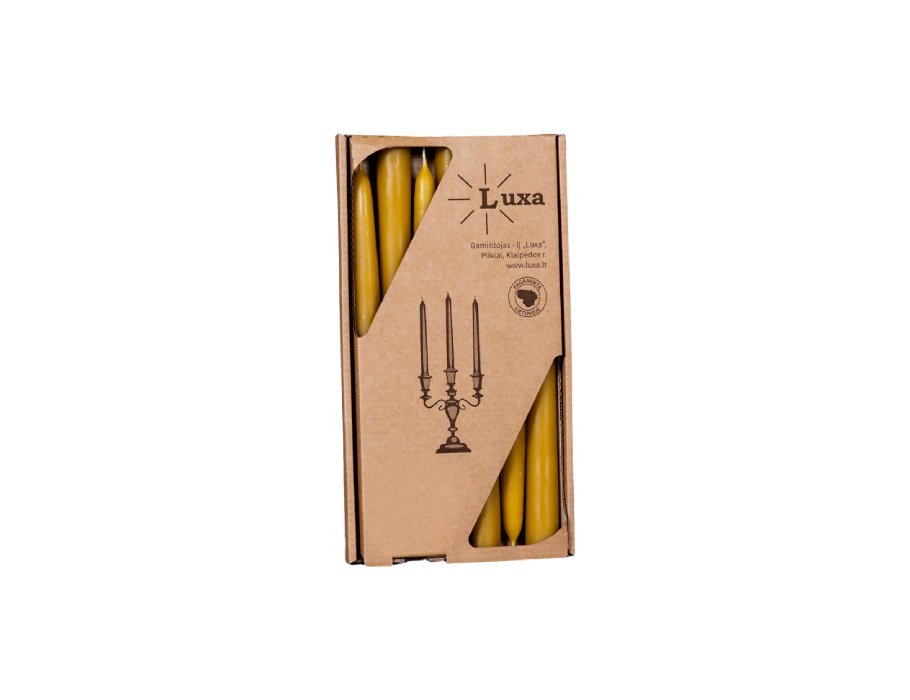 Luxa bivokslys - 24 cm - 7 stk