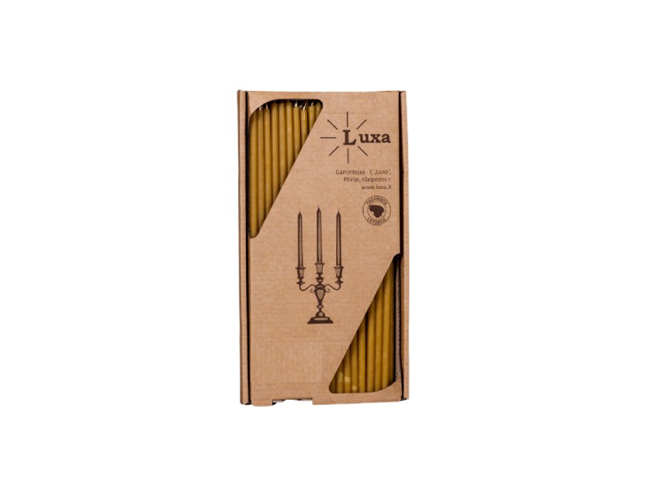 Luxa bivokslys - tynde - 25 cm - 60 stk.