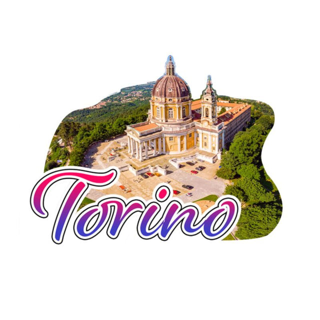 Torino superga 3d havet strand souvenir magnet