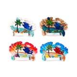 Havet strand souvenir magnet krabbe-formede skaller delfin