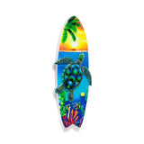 Sea beach souvenir 3d magnet surfbræt tropisk marine liv
