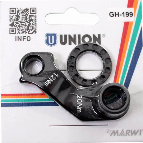 Derailleur hanger GH-199 KTM 60 mm sort