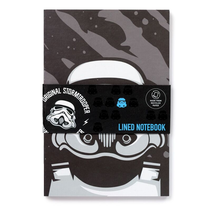 Den originale stormtrooper genbrugte a5-foret notesbog