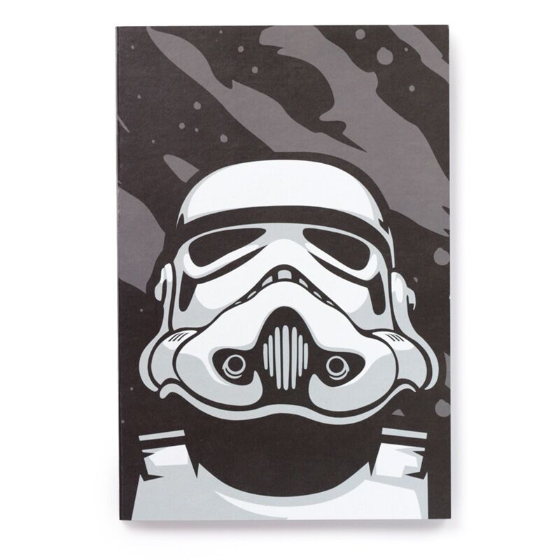 Den originale stormtrooper genbrugte a5-foret notesbog