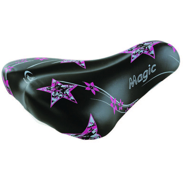 Selle monte grappa monte grappa børns sadel magisk sort pink