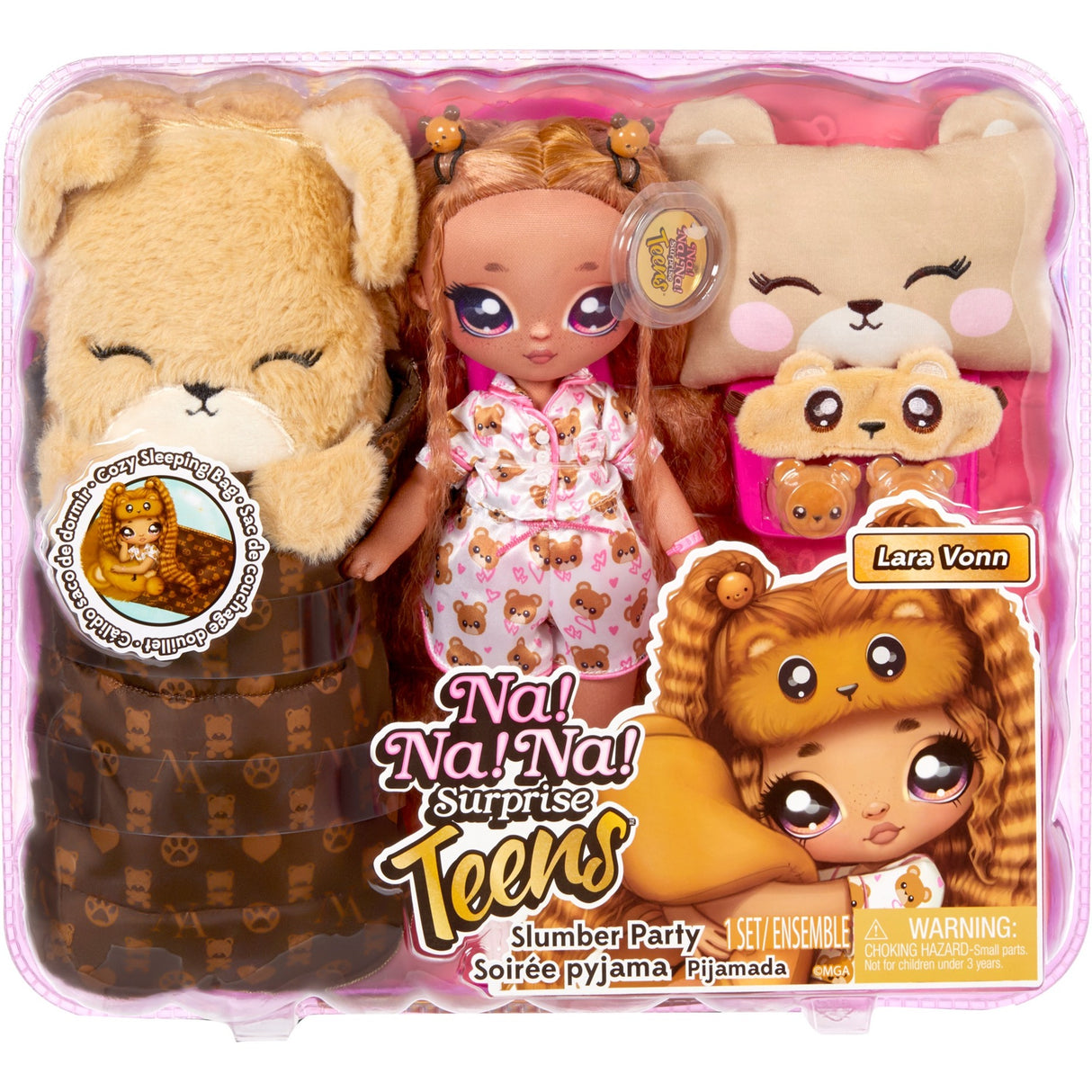 MGA Entertainment efter! Efter! Efter! Overraskede teenagere Slumber Party Vo