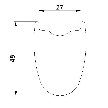 Miche hjulsæt graff aero 48 n3w tubeless