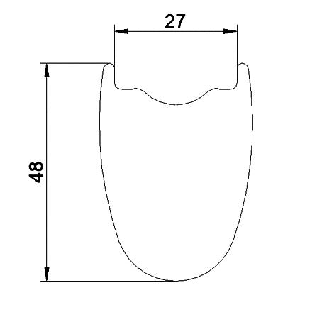 Miche hjulsæt graff aero 48 xdr tubeless