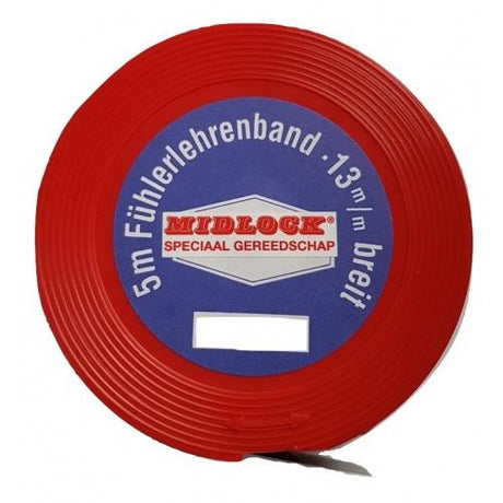 Midlock voelerlint 0.04mm op rol (5mtr)