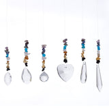 Ædelsten chakra suncatcher krystal