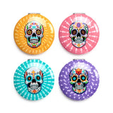 Dia de los muertos kompakt make-up spejl