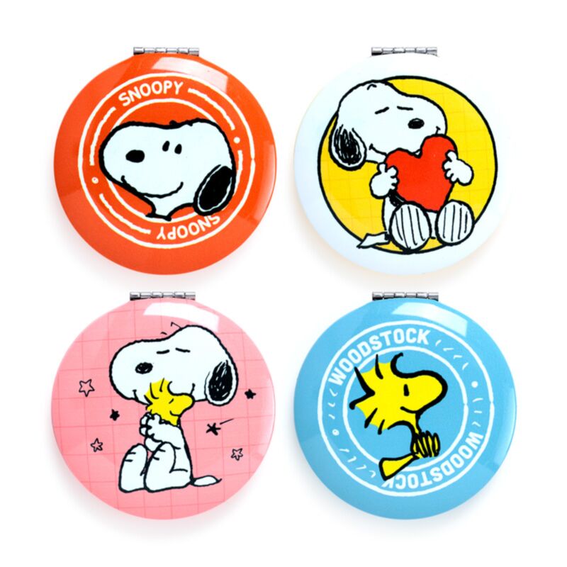 Union peanuts snoopy woodstock kompakt makeup spejl -