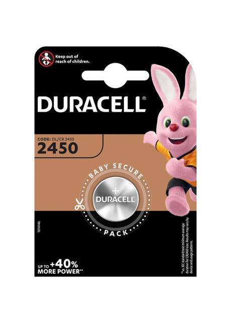 Batterisalg europa b.v. batteri duracell cr2450 3v