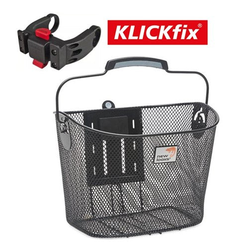 Newlooxs new looxs kurv toscana kf sort + klickfix e-cykel