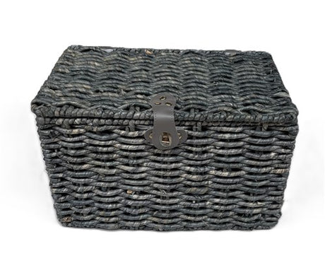 Bagerkurv blågrå mellem 40x26x25 med låg