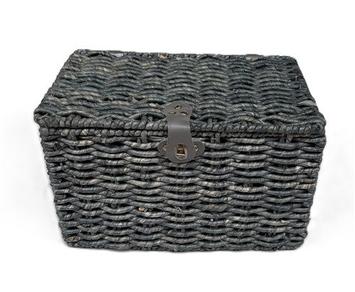 Bagerkurv blågrå mellem 40x26x25 med låg