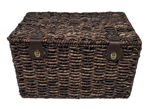 Bagerkurv brun stor 47x31x28 med låg