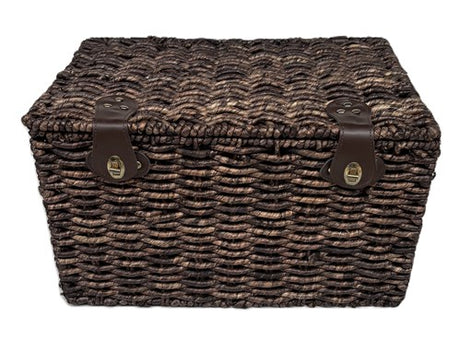 Bagerkurv brun stor 47x31x28 med låg