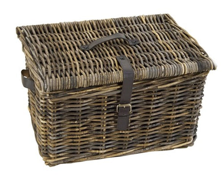 Dr wicker v-ager kurv xl brun med låg 50x40x30
