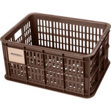 Basil Fietskrat S - Lille - 17,5 liter - Brun