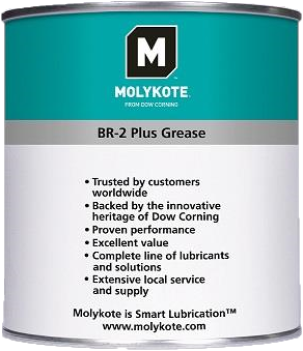 Molykote br-2 plus smørefedt 1 kg (dåse)