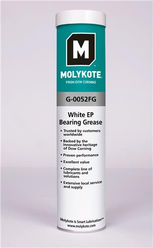 Molykote g-0052fm fødevaregodkendt fedt 380gr