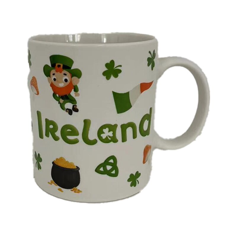 Irish luck irland porcelæn krus