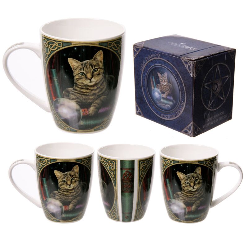 Lisa parker spåkone kat porcelæn krus